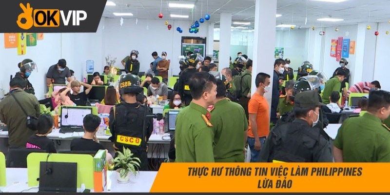 Việc làm philippines lương cao không phải là lừa đảo