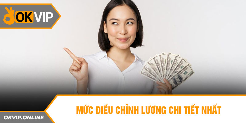 Mức điều chỉnh lương chi tiết nhất