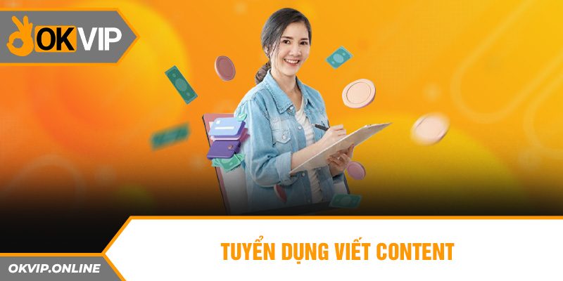 Tuyển dụng viết content