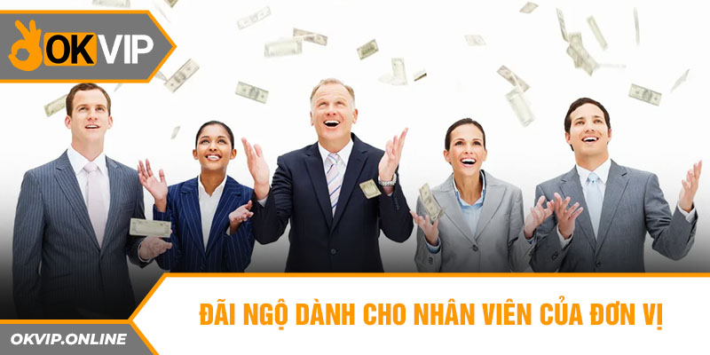 Đãi ngộ dành cho nhân viên của 