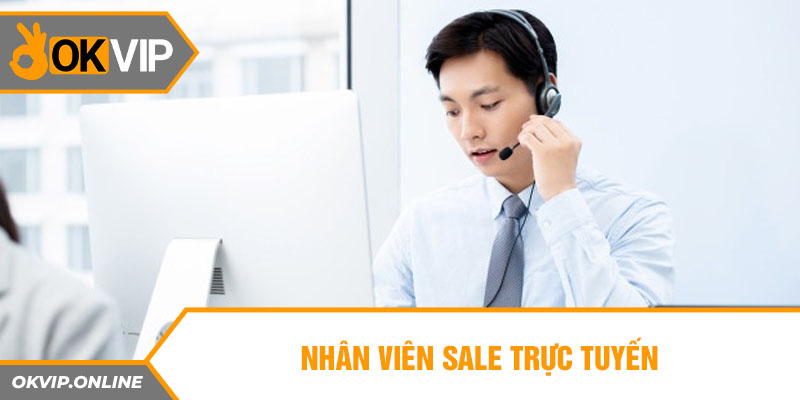 Nhân viên sale trực tuyến