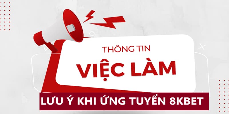 việc làm 8KBET